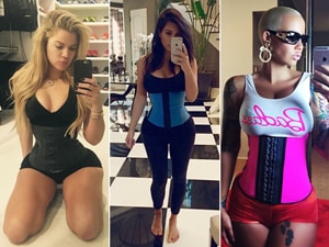 celebrities wearing the waist trainers