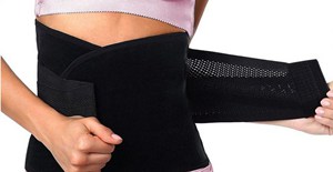 black waist training shaper