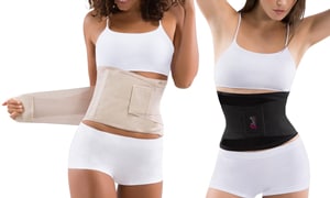 waist shapers on white background