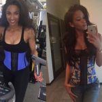 A waist training star - Ciara