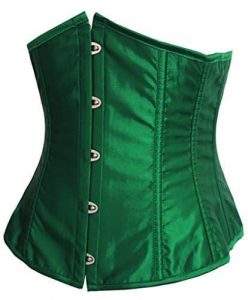 Alivila.Y Satin Vintage Underbust Waist Training Corset