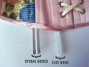 Spiral bones and flat bone looks.