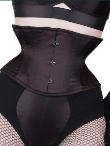 Waspie style waist training corset